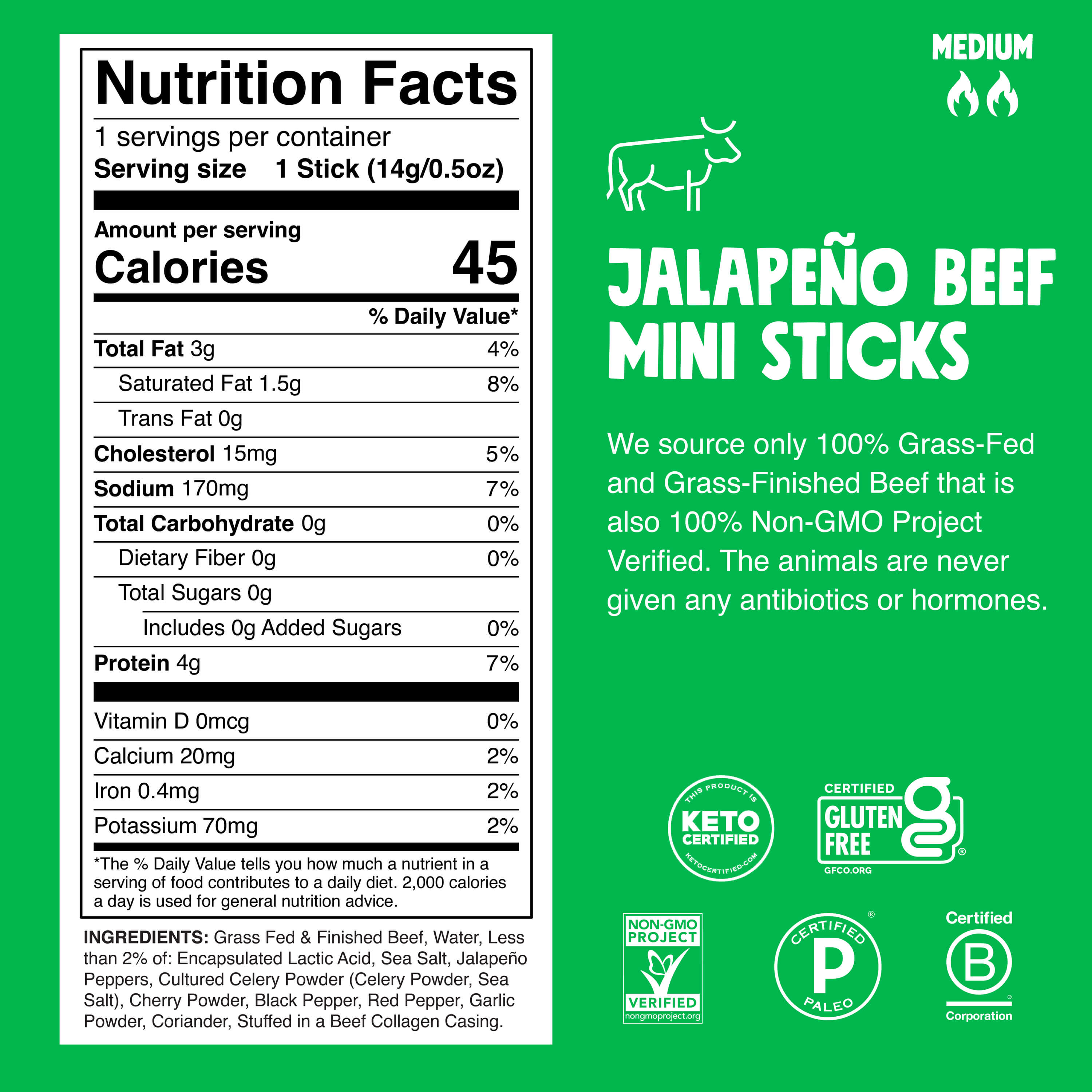 6 ct. Jalapeno Beef Chomplings - Active Pack