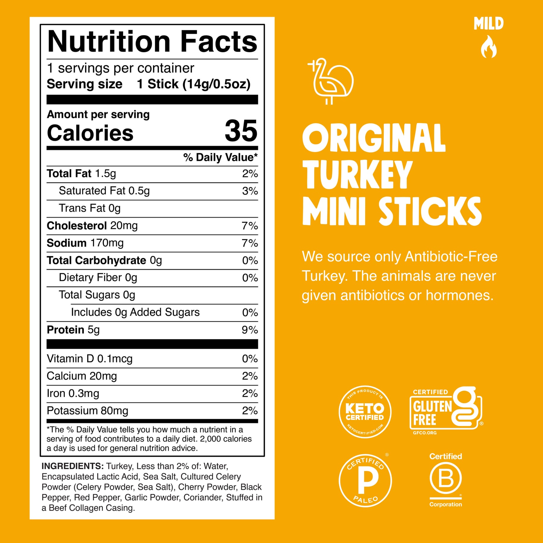 Original Turkey Chomplings - Bold Pack