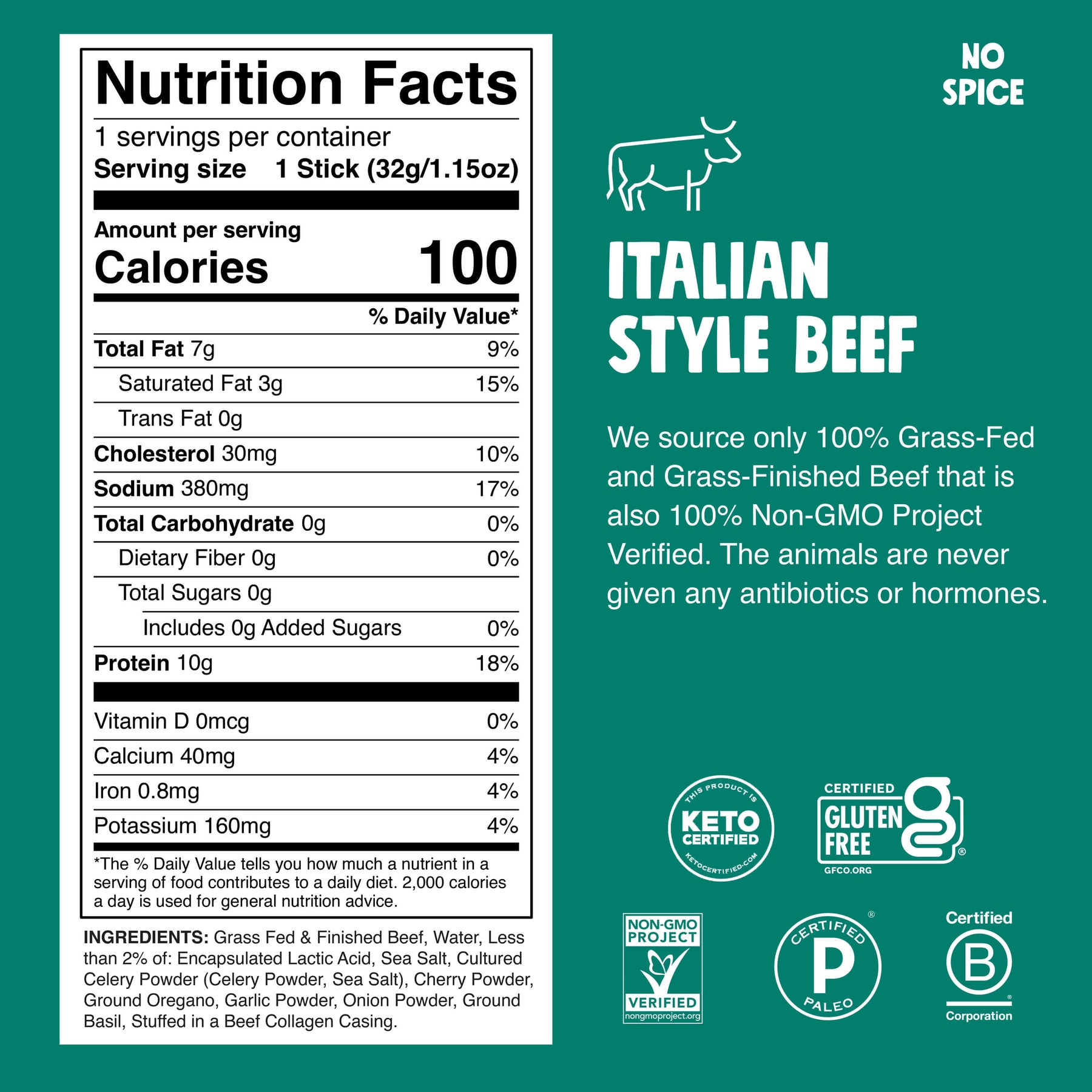 Italian Style Beef - Travel Beef Favorite
