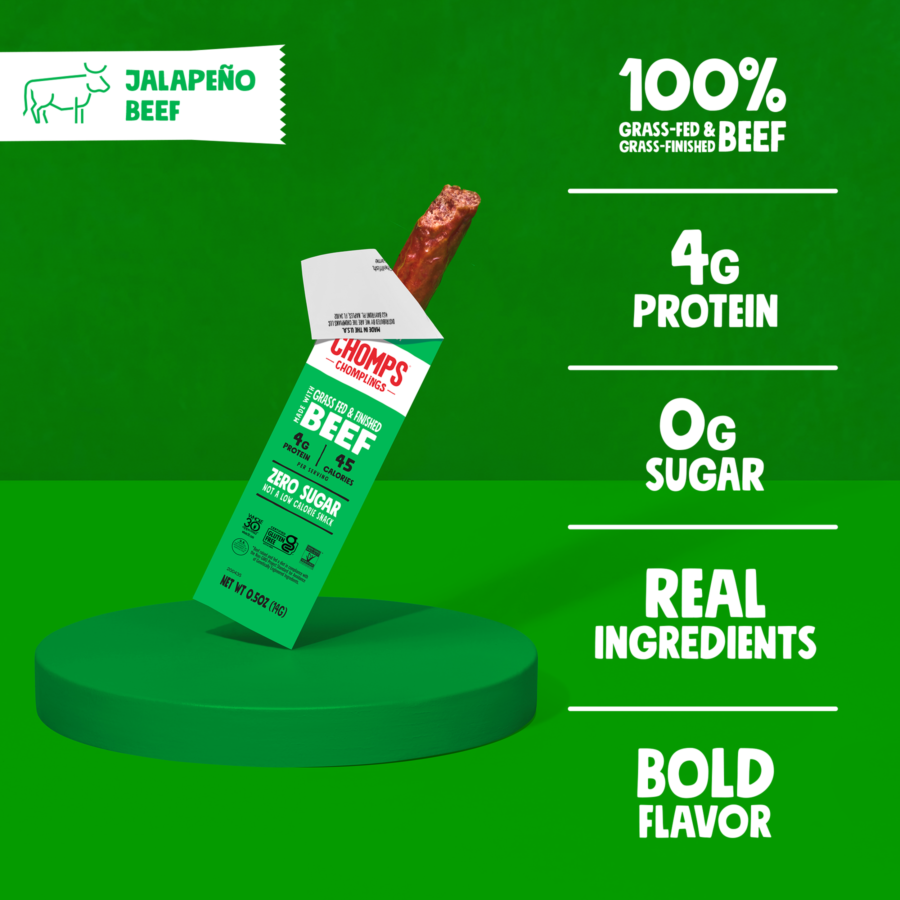 6 ct. Jalapeno Beef Chomplings - Active Pack