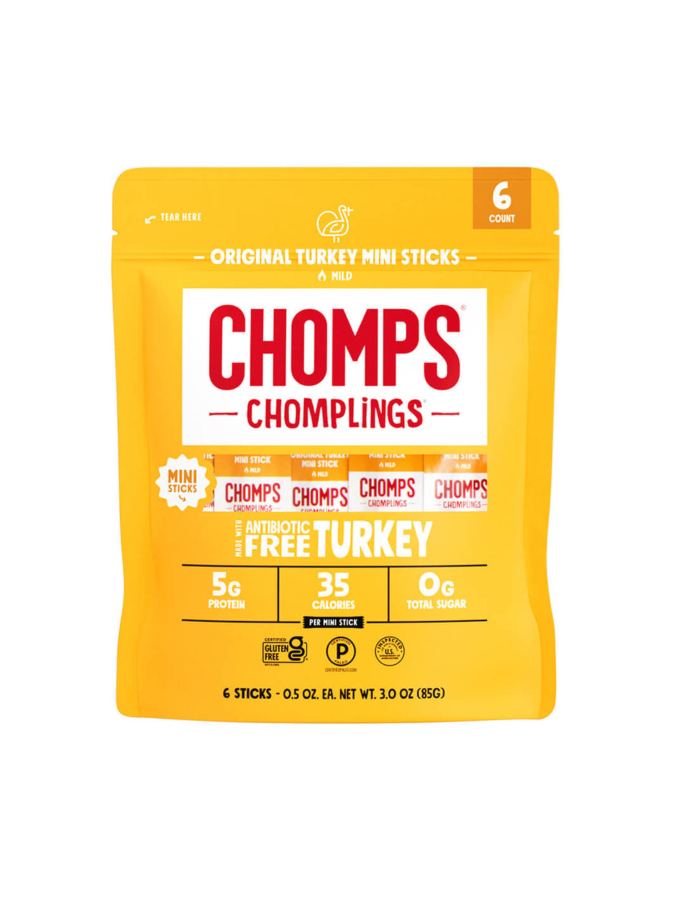 6 ct. Original Turkey Chomplings - Simple Box Favorite